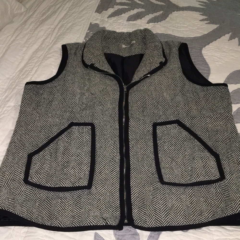 Houndstooth vest xxl